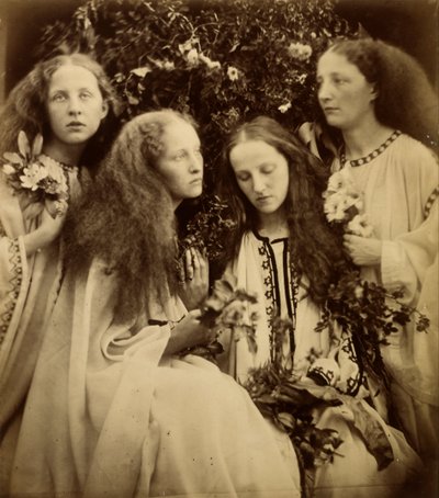 The Rosebud Garden of Girls by Julia Margaret Cameron
